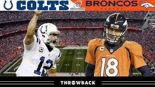 Luck amp Peyton Meet in the Playoffs Colts vs Broncos 2014 AFC Divisional [upl. by Enialed]