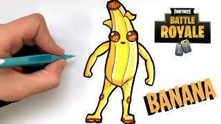 WIE ZEICHNET MAN BANANE SKIN FORTNITE [upl. by Bolitho462]