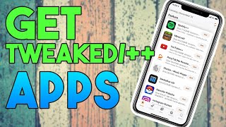 How to get tweaked apps on iPhone No Revokes  TweakboxAppValley Alternative [upl. by Templa]