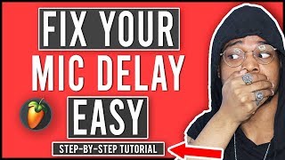 How To Fix Mic Delay In FL Studio 20 FL Studio Audio Settings Guide [upl. by Aivatco]