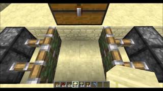 Minecraft Tutorial  How To Make a Trapped Chest Trap [upl. by Simpkins]