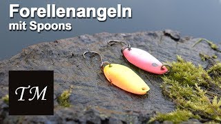 Forellenangeln mit Spoons  Erfolgreich auf Forelle angeln [upl. by Yahsan]