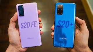 Samsung Galaxy S20 FE vs Galaxy S20  Shocking Truth [upl. by Eenhpad]