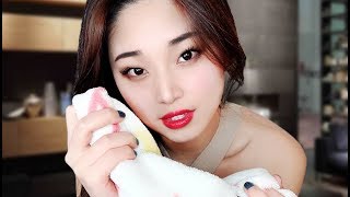 ASMR Tucking You In and Comforting You In Bed [upl. by Nauqel]