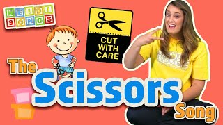 The Scissors Song  Music for Classroom Management [upl. by Euqimod]