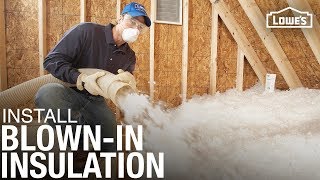 How to Install Blownin or Loose Fill Insulation [upl. by Darom567]