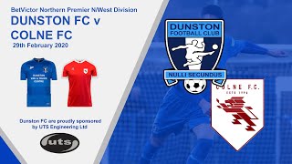 Dunston FC v Colne FC [upl. by Magdau981]