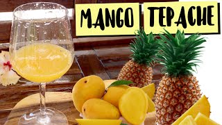 Mango Tepache  Tepache Second Fermentation  Probiotic Rich Drink From Pineapple Skin [upl. by Hallimaj881]