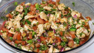 ceviche guatemalteco de camaron [upl. by Orferd]