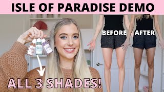 Isle of Paradise Tanning Drops Review Isle of Paradise Self Tanning Drops Light Medium amp Dark [upl. by Ainitsirk]