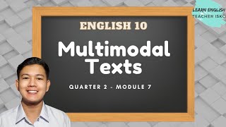 Multimodal and Its Elements  English 10  Quarter 2 Module 7  Teacher Isko [upl. by Eirrol]