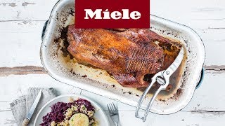 Rezept Knusprige Gans I Miele [upl. by Carbrey]