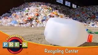 Recycling Center  Virtual Field Trip  KidVision PreK [upl. by Araiet]