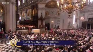 I Love All Beauteous Thing  Queens 90th Birthday Service of Thanksgiving [upl. by Lime817]