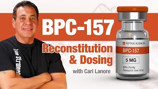 BPC157 Reconstitution and Dosing [upl. by Oker]