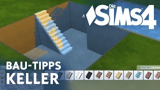 Die Sims 4 BauModus Tipps Keller [upl. by Aneras65]