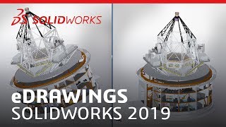 eDrawings  SOLIDWORKS 2019 [upl. by Anitsej639]