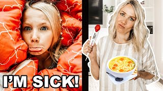 OH NO PRESLEE is SiCK  Large Family Vlog [upl. by Ydeh406]