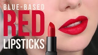 Top BlueBased RED Lipsticks  Historical Facts About Red Lipstick [upl. by Winer]