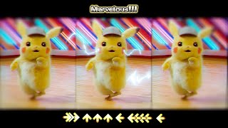 😂 Detective Pikachu Dance Shuffle 😂 [upl. by Terr]