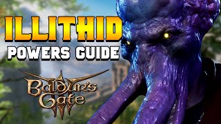 ALL Illithid Powers amp Consequence Guide for Baldurs Gate 3 [upl. by Mirisola]