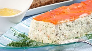 Sole and Salmon Mousse Terrine with Indian Sauce [upl. by Ynatil]