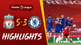 Highlights Liverpool 53 Chelsea  Eightgoal thriller before the trophy lift [upl. by Fidelio319]