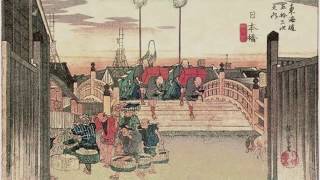 Healing Music Old Japanese court music UkiyoeHiroshige UTAGAWA Part1 [upl. by Branca]