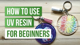 How To Use UV Resin For Beginners [upl. by Naicad892]