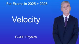 GCSE Physics Revision quotVelocityquot [upl. by Kendre293]