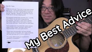 My 7 Best Tips for a SelfTaught Guitarist [upl. by Woodberry817]