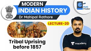 L20 Tribal Revolts Before 1857 l Santhal Revolt l Modern Indian History  UPSC CSE 2021 [upl. by Marrilee545]