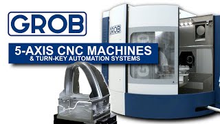 INCREDIBLE 5Axis CNC Machines GROB Factory Tour [upl. by Worthington207]