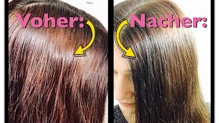 DIY Haarfarbe schonend entfernen ohne Haarschäden [upl. by Hnilym]