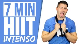 Rutina rápida 7 minutos  CARDIO HIIT  La rutina científica [upl. by Bolme]