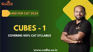 CUBES 1  CAT Exam Preparation 2024  Logical Reasoning [upl. by Arakahs]