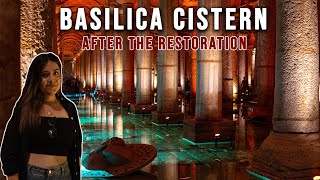 BASILICA CISTERN ISTANBUL 2022  REOPENS TO VISITORS [upl. by Niddala]