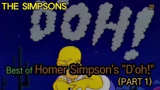 Best of Homer Simpsons quotDohquot  PART 1 [upl. by Schacker29]