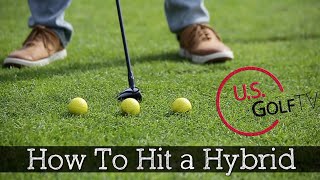 3 Swing Tips for Hitting Golf Hybrids [upl. by Bora598]