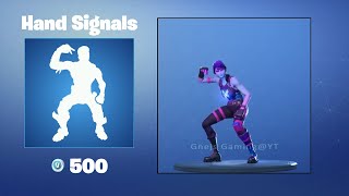 Hand Signals  Fortnite Emote [upl. by Blase]