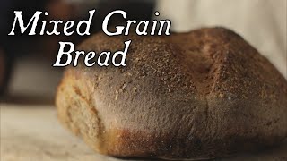 Baking Historic Mixed Grain Breads  18th Century Cooking [upl. by Zednanref739]