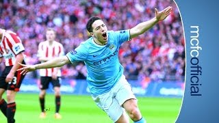 FINAL HIGHLIGHTS City 31 Sunderland Capital One Cup final [upl. by Ahseym]