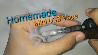 DIY mini USB Vape no battery needed [upl. by Mani]