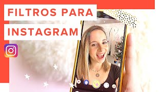 Cómo crear filtros para instagram PRINCIPIANTES [upl. by Rez]