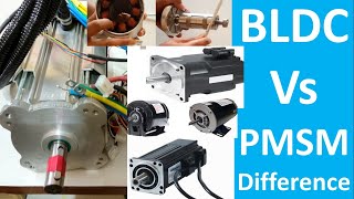 BLDC Vs PMSM motor Difference  bldc motor  ev conversion kit  ev basics  ev motor selection [upl. by Aicilav]