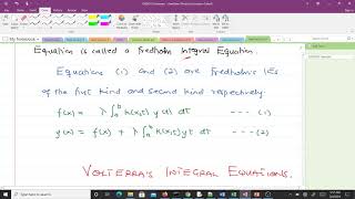 Classification of Integral Equations Fredholms and Volterras Lesson 2 [upl. by Aven]