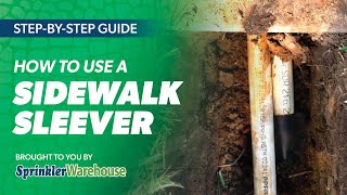 Using A Sidewalk Sleever [upl. by Ruyle]