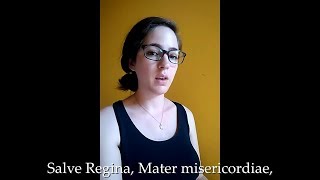 Salve Regina Gregorian chant [upl. by Shifra308]