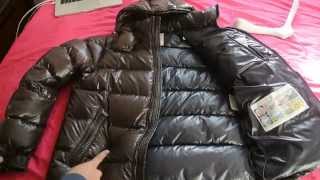 Mens Moncler MAYA Jacket Review AND Tips on How to Spot Fakes [upl. by Moersch326]