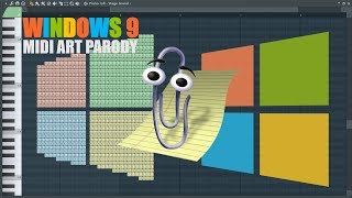 Windows 9 Midi Art Parody [upl. by Neiman426]